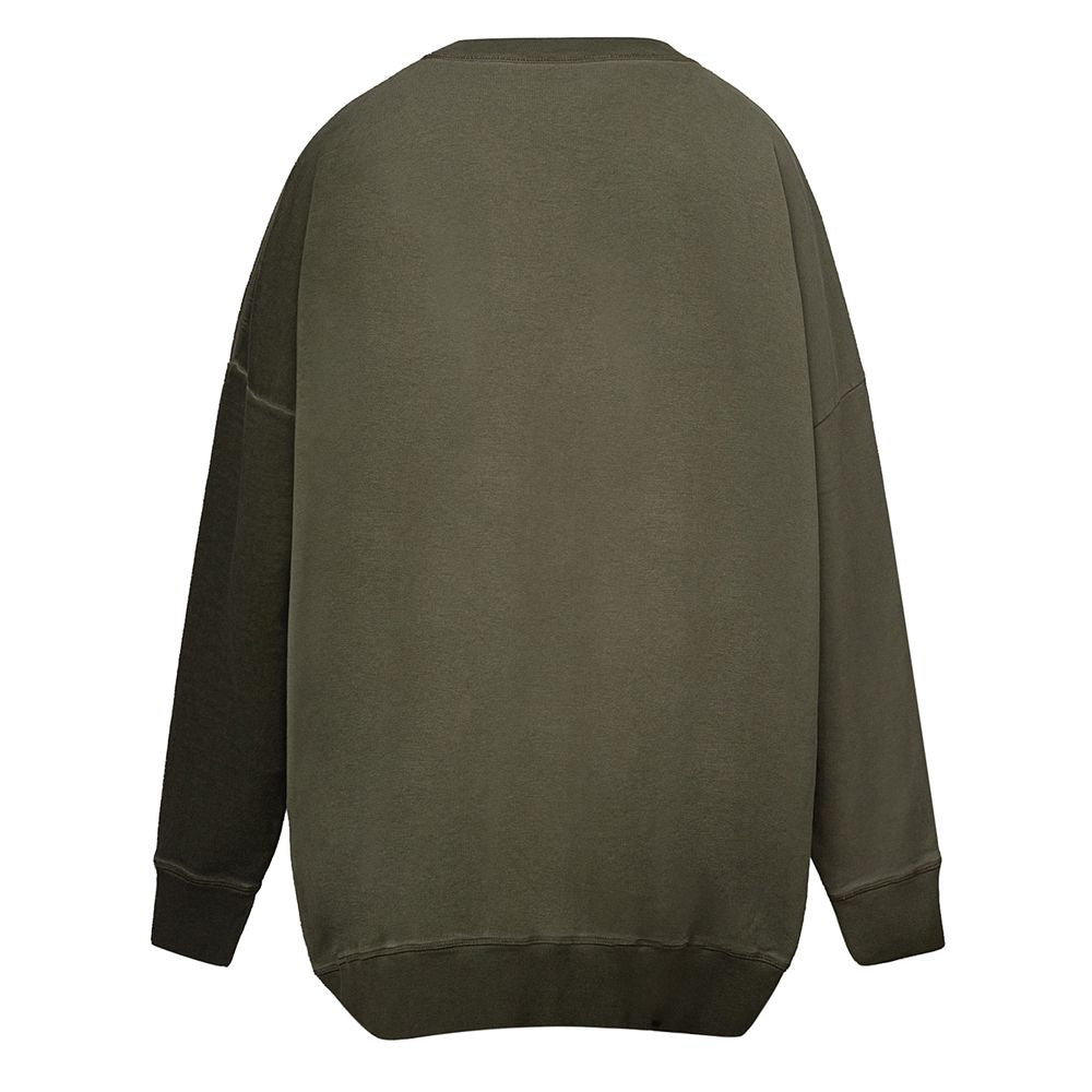 Dsquared² Green Cotton Sweatshirt