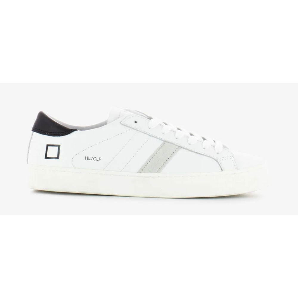 D.A.T.E White Leather Sneaker