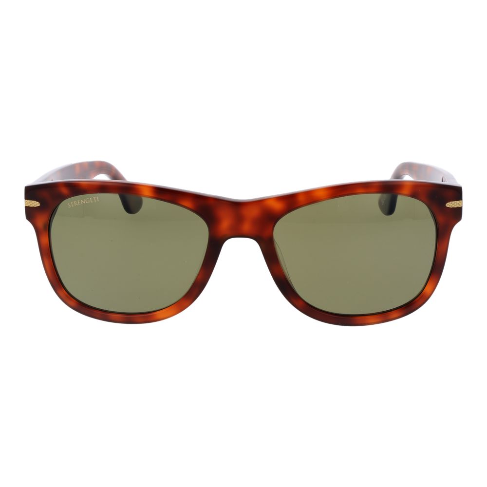 Serengeti Brown Plastic Sunglasses